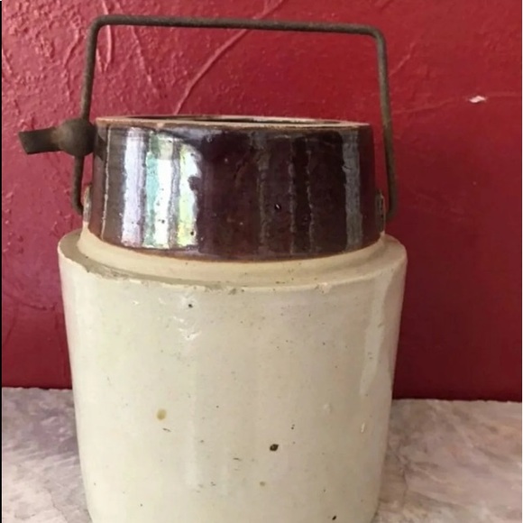 Vtg Western Earthenware Stoneware Crock Handle - Picture 11 of 11
